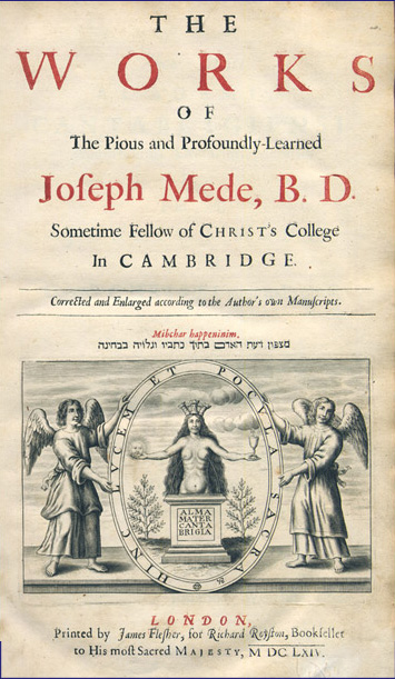 Title Page to Joseph Mede'sWorks.