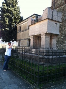 Senseshaper at Petrarch's Grave Excited to visit Petrarch's Grave in Arqua Petrarca.