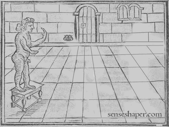 Downe proud flesh! Downe! -A senseshaper animated early modern woodcut GIF. Now with 100% more working!
